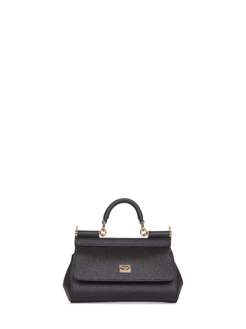 Dolce & Gabbana Women Black Small Sicily Handbag