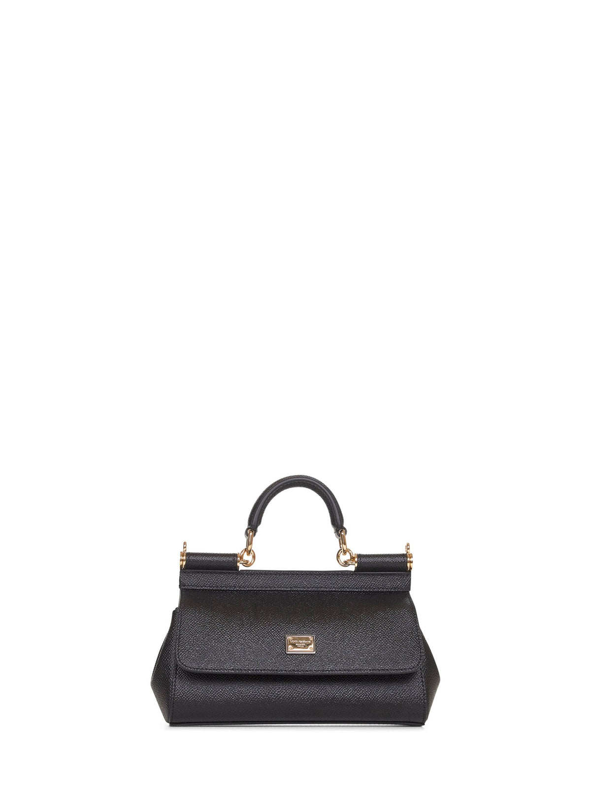 Dolce & Gabbana Women Black Small Sicily Handbag