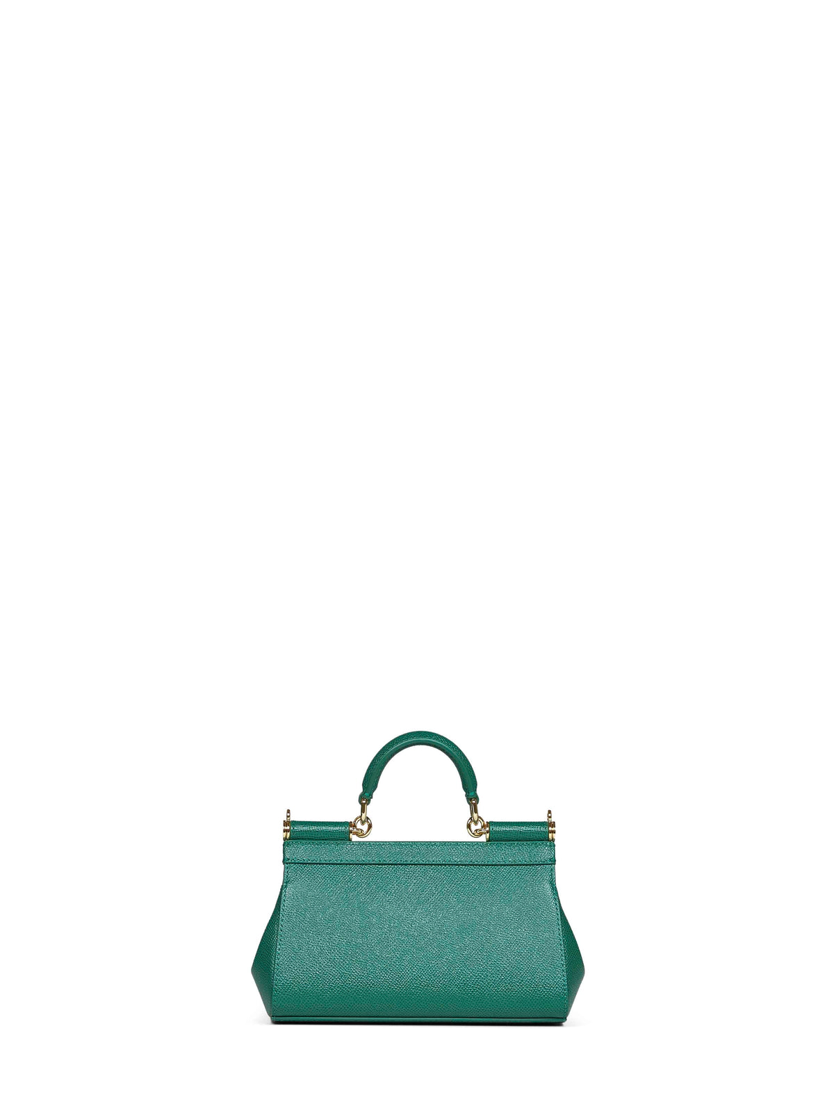 Dolce & Gabbana Women Emerald Green Mini Sicily Handbag