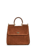 Dolce & Gabbana Women Camel My Sicily Small Handbag