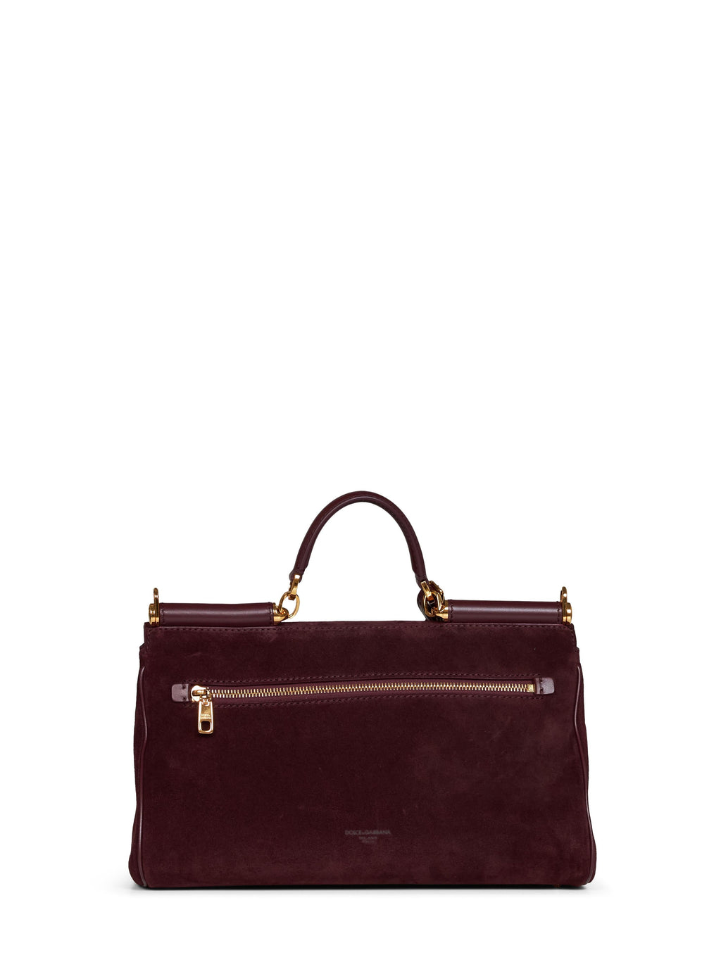 Dolce & Gabbana Women Burgundy My Sicily Medium Handbag
