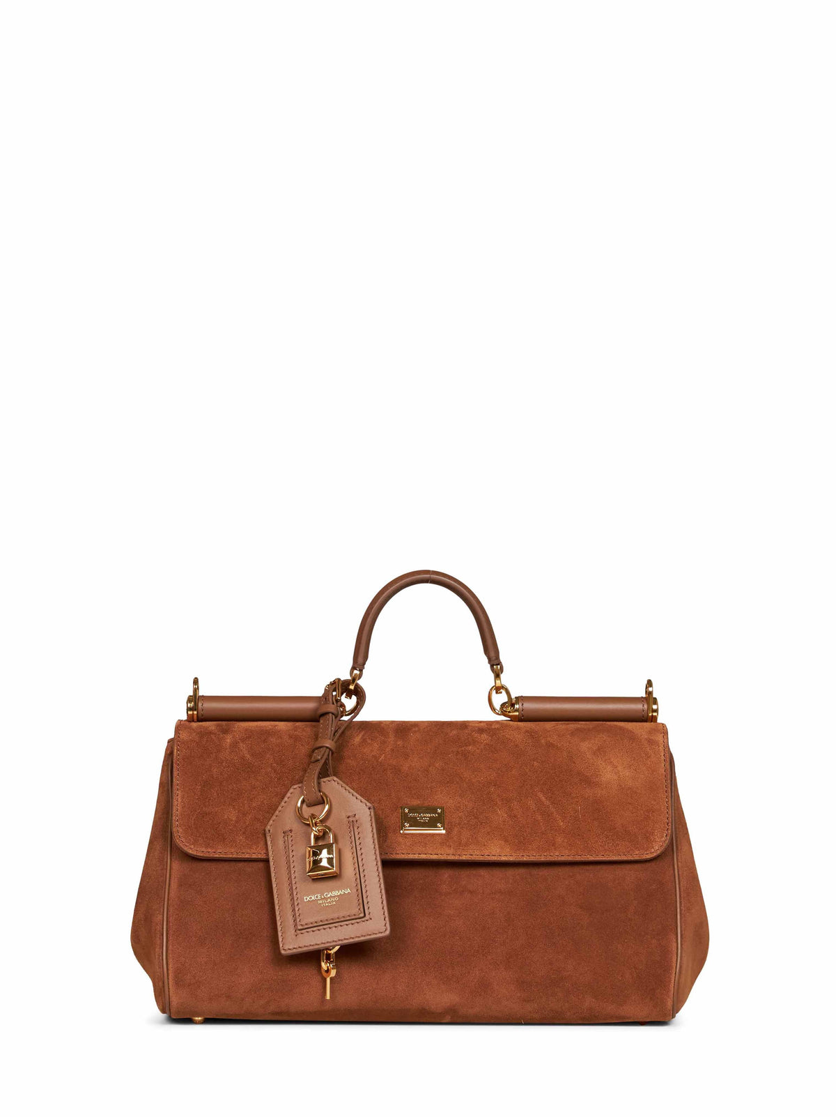 Dolce & Gabbana Women Camel My Sicily Medium Handbag