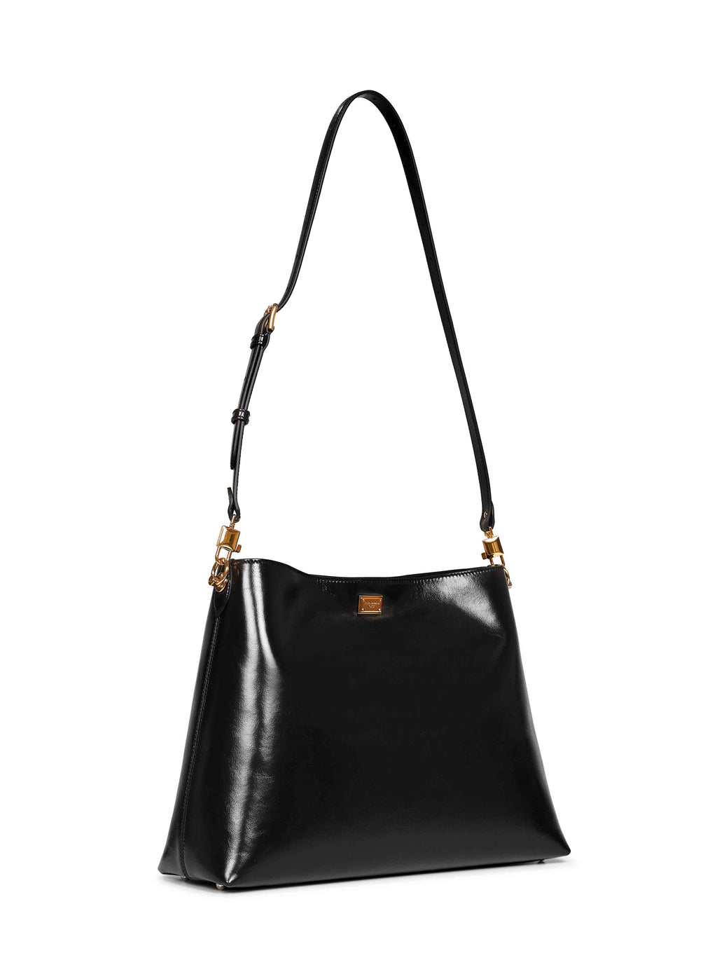 Dolce & Gabbana Women Black Vittoria Large Shoulder Bag