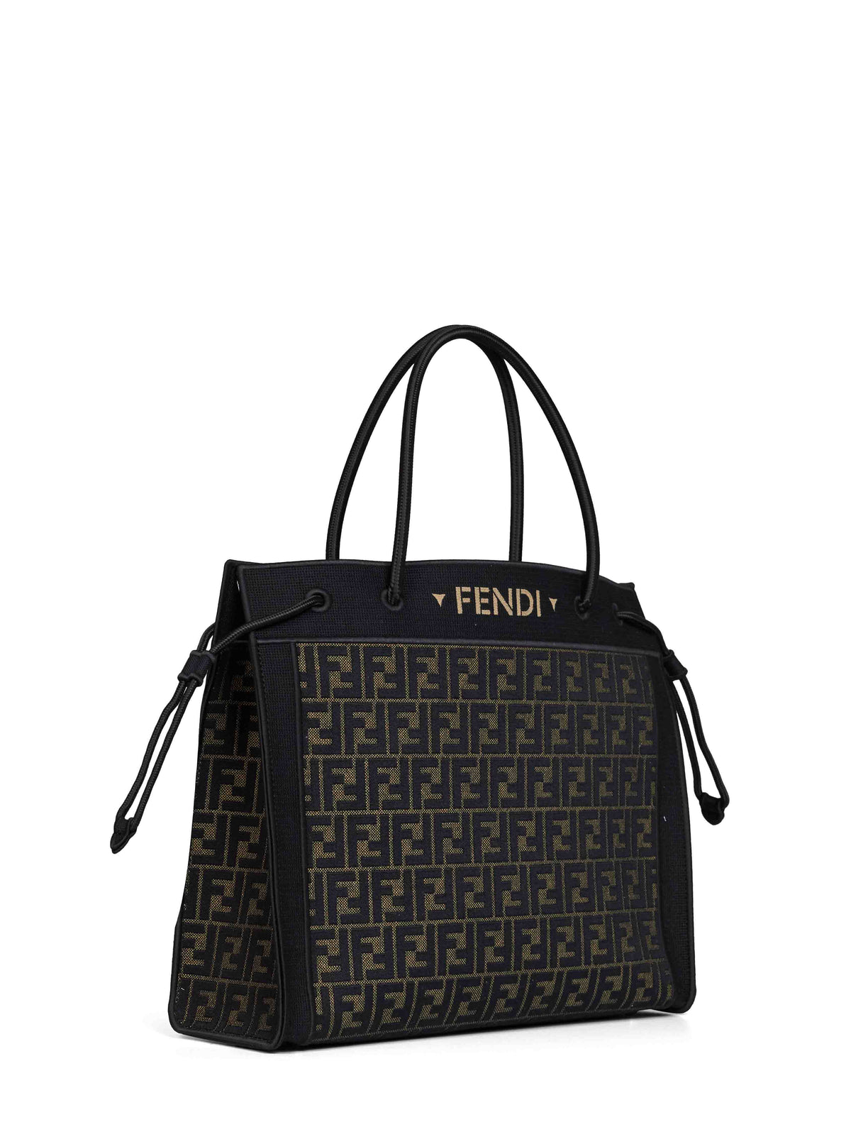 Fendi Women Brown Fendi Magic Shopper Large Shopper Bag