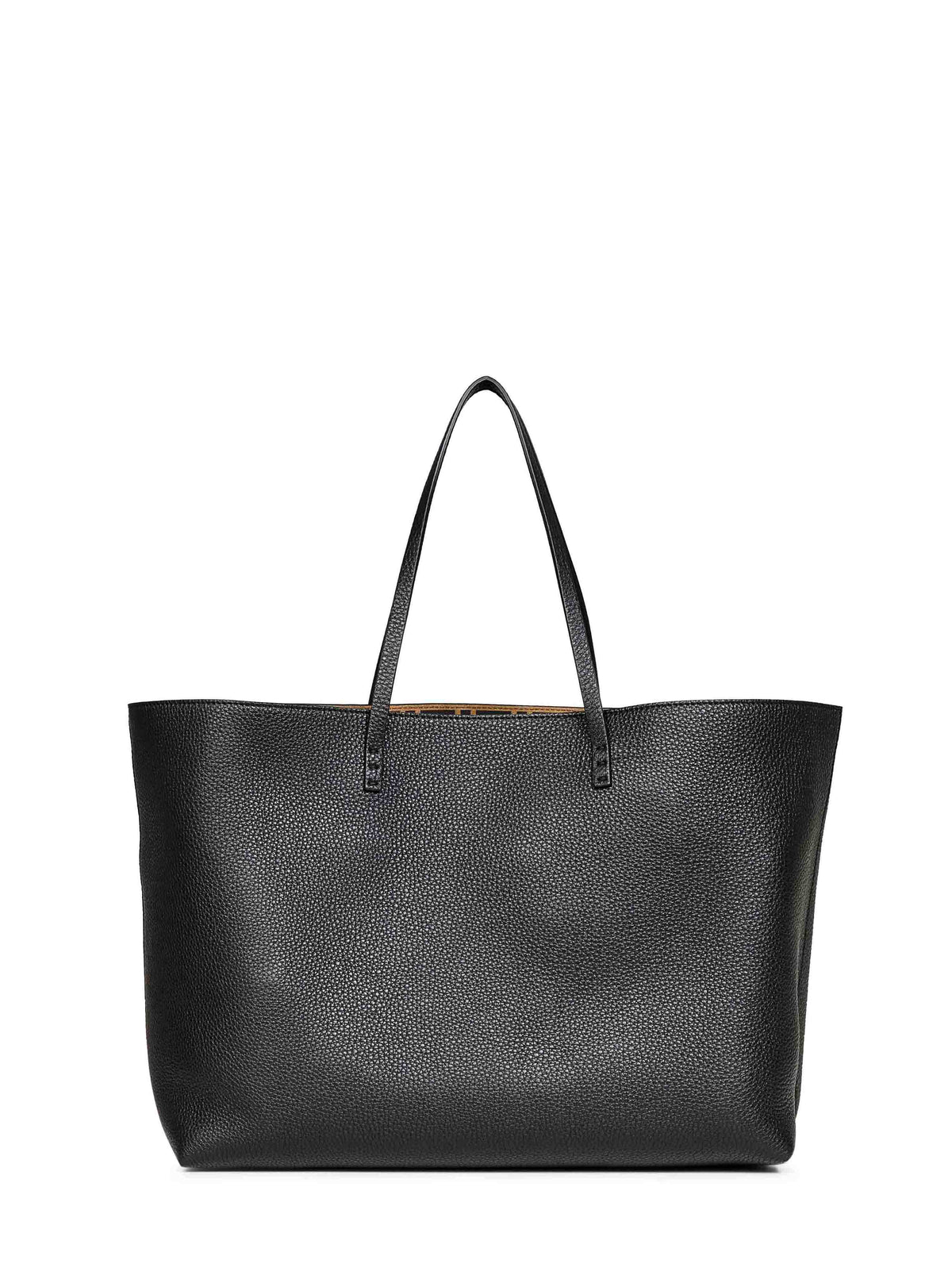 Fendi Women Black Roll Medium Shopper Bag