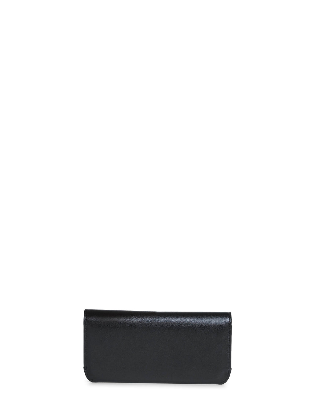 Fendi Women Black Leather Fendi Way Continental Wallet