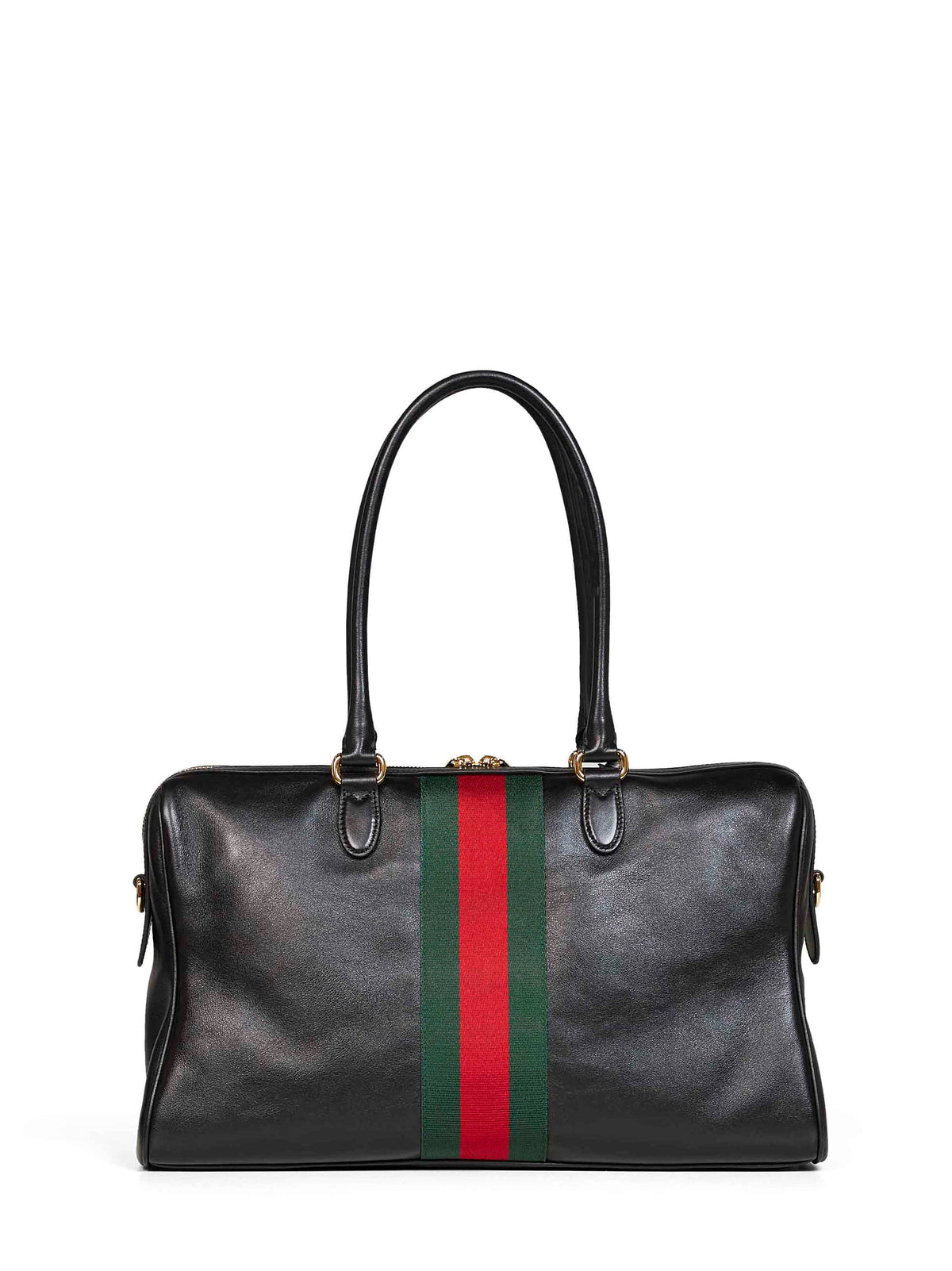 Gucci Women Black Borsetto Large Satchel Bag