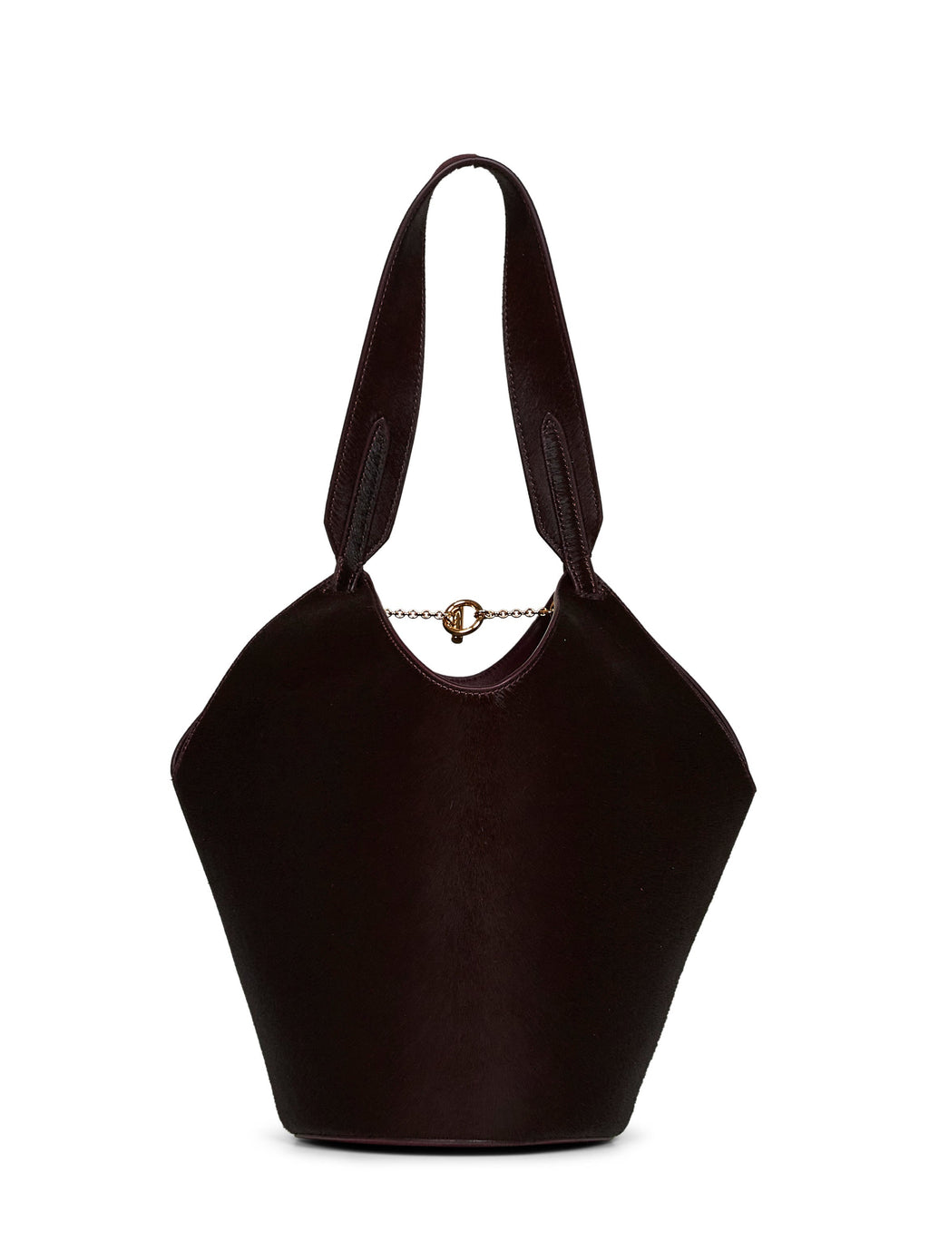 Khaite Women Rouge Noir Mini Lotus Tote Tote Bag