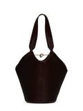 Khaite Women Rouge Noir Mini Lotus Tote Tote Bag