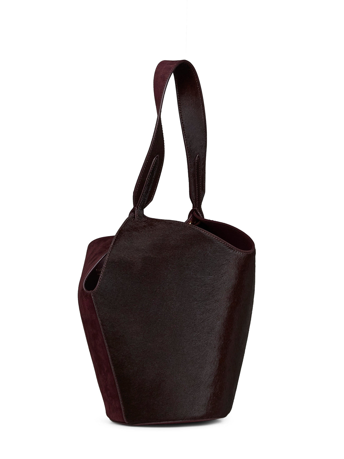 Khaite Women Rouge Noir Mini Lotus Tote Tote Bag