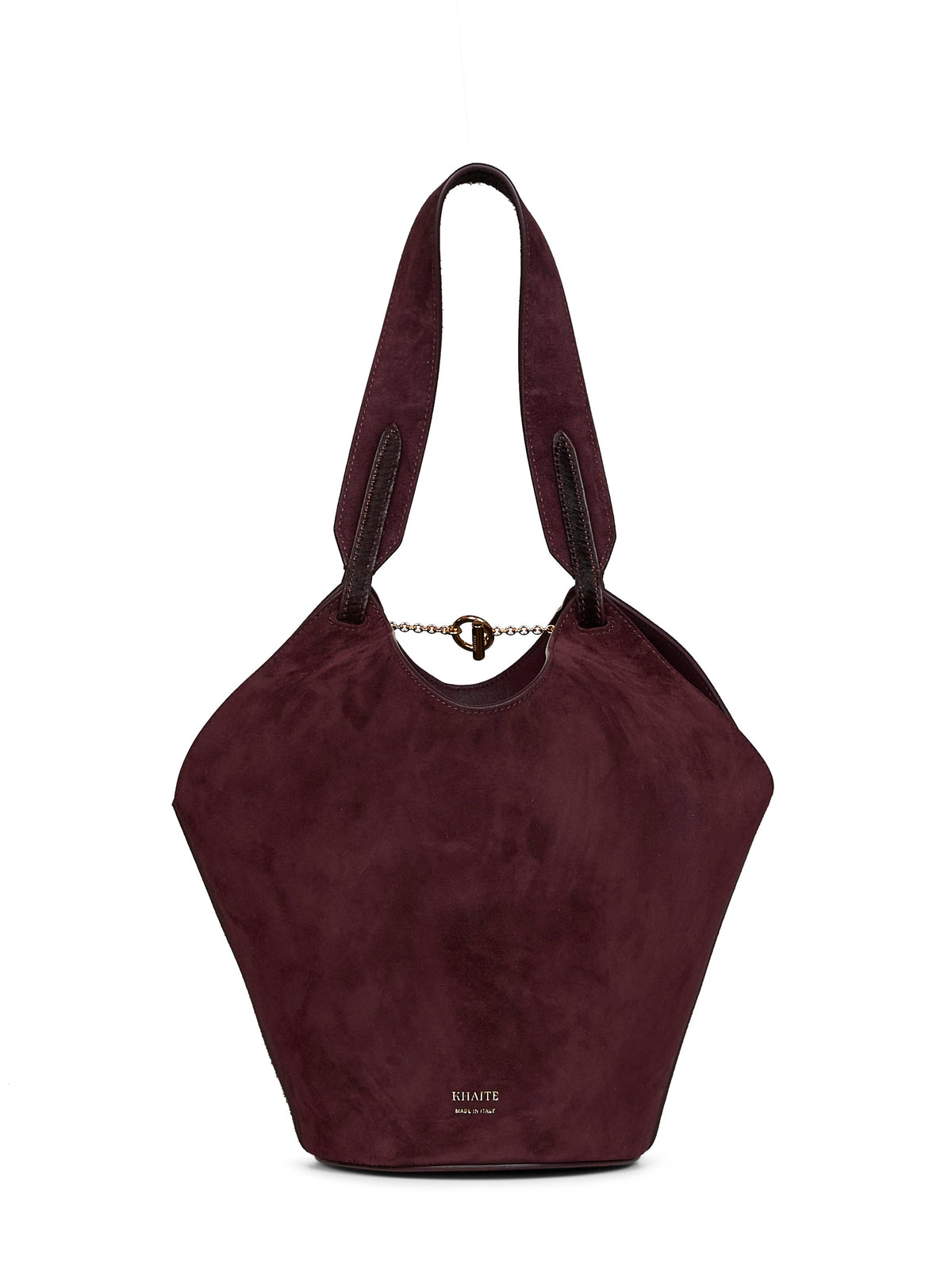 Khaite Women Rouge Noir Mini Lotus Tote Tote Bag