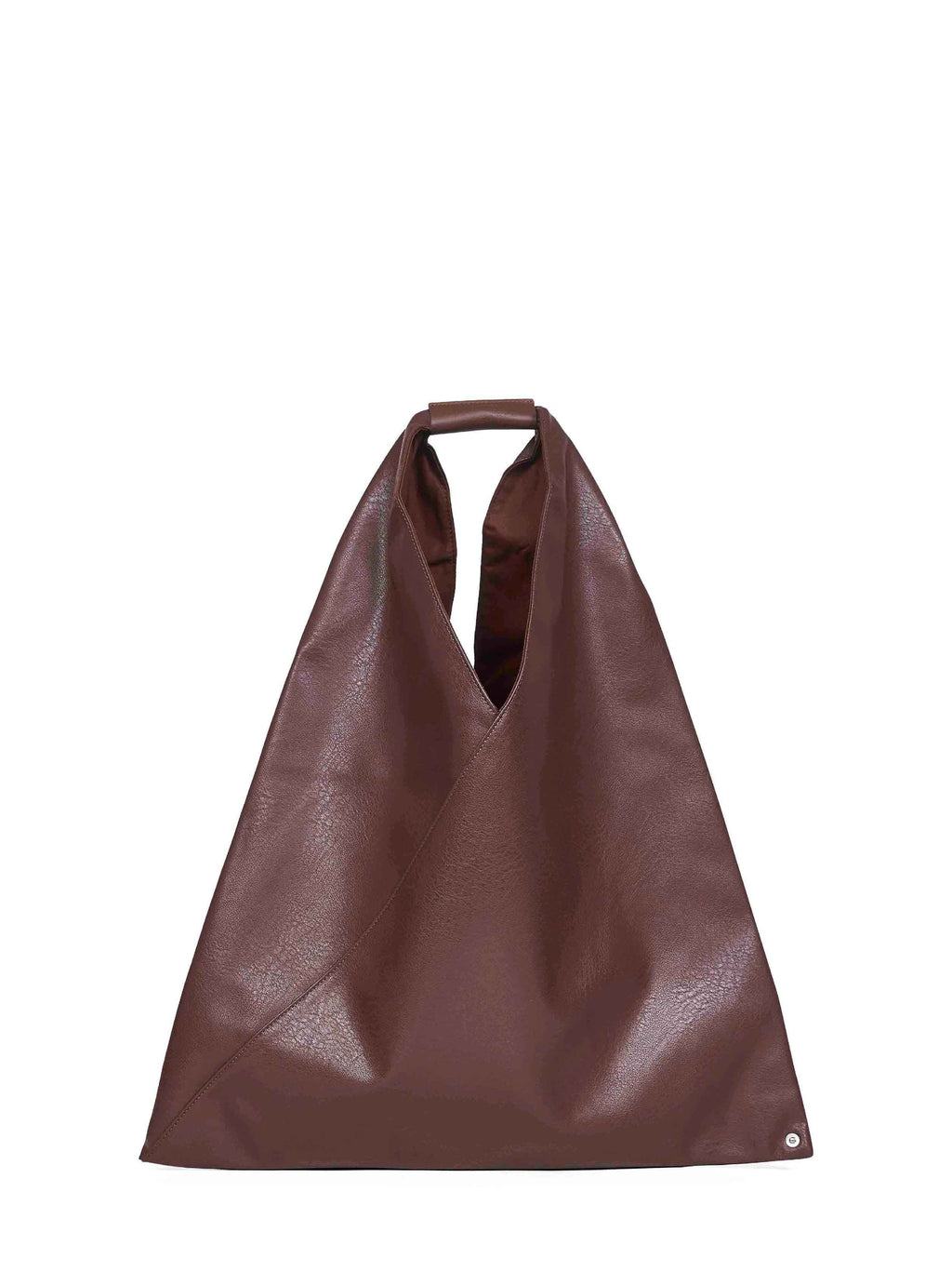 Mm6 Women Cocoa Brown Japanese Bag Classic Shoulder Bag