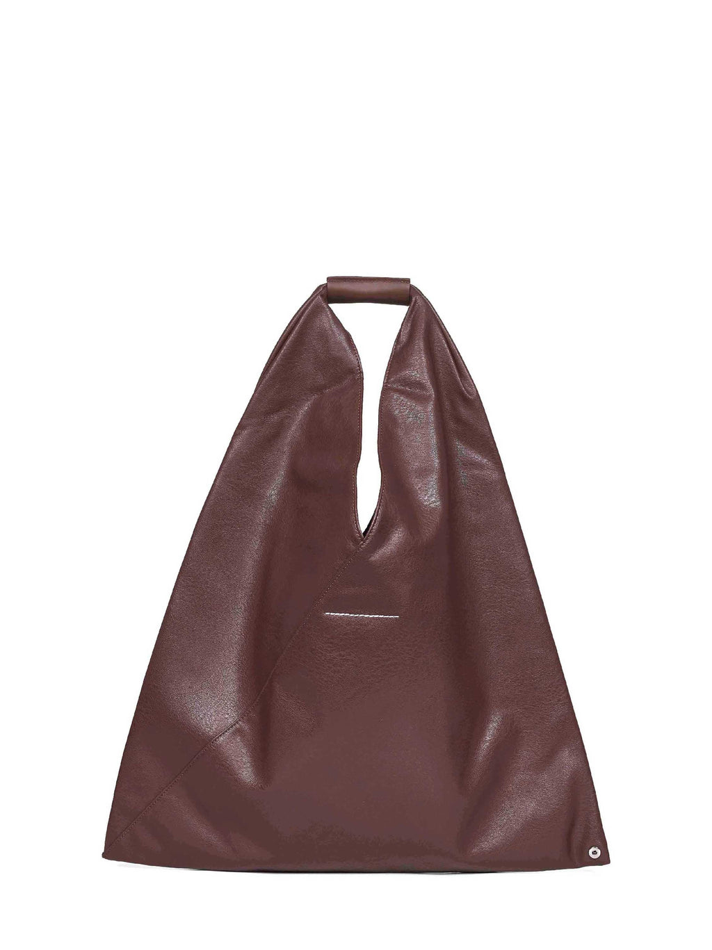 Mm6 Women Cocoa Brown Japanese Bag Classic Shoulder Bag