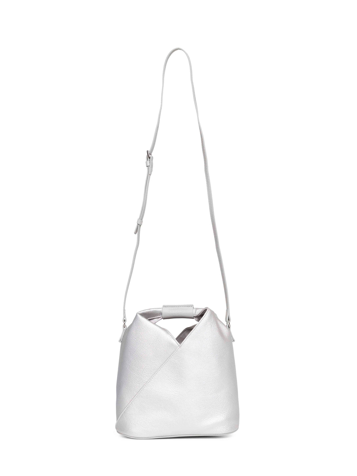 Mm6 Women Silver Japanese Crossbody Bag