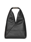 Mm6 Women Black Japanese Medium Bag Jewel Handle Classic Tote