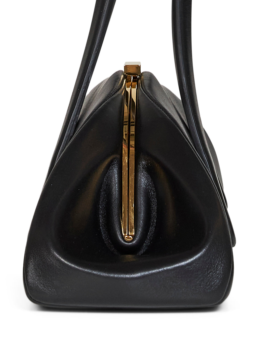 Mugler Women Black Snake Lua Handbag