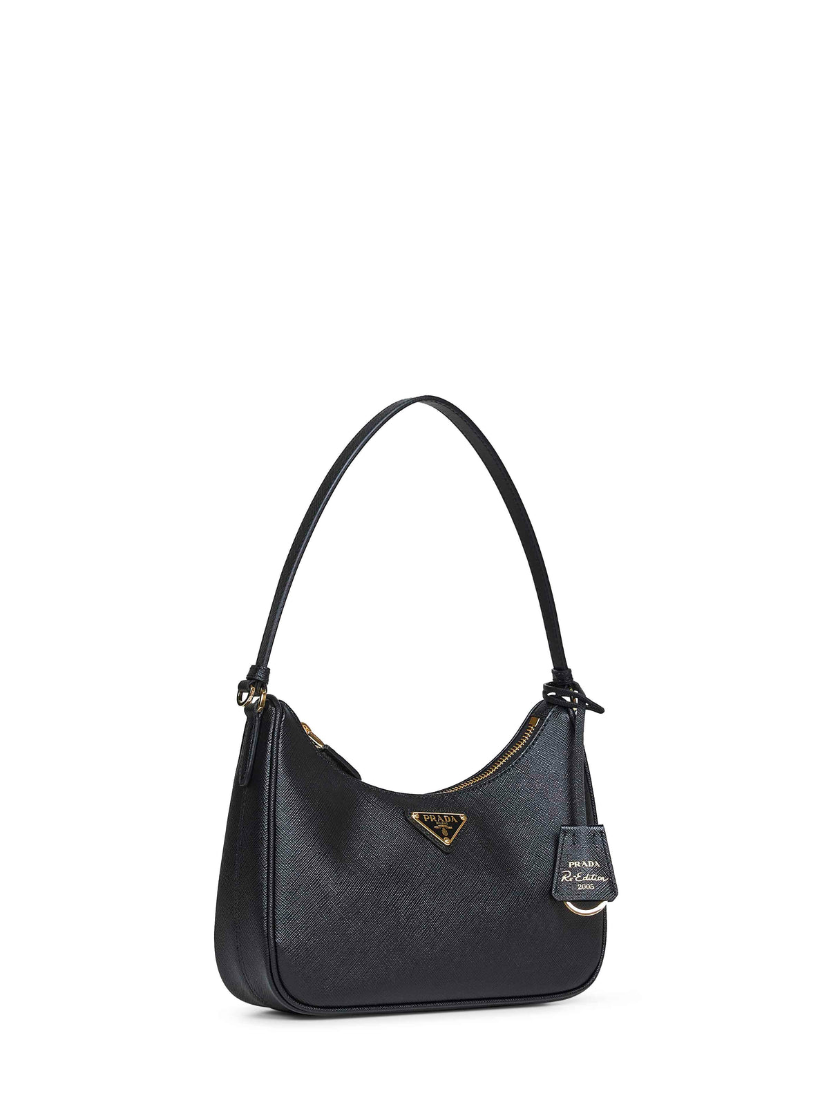 Prada Accessori Pelletteria Women Black Prada Re-Edition 2005 Mini Shoulder Bag