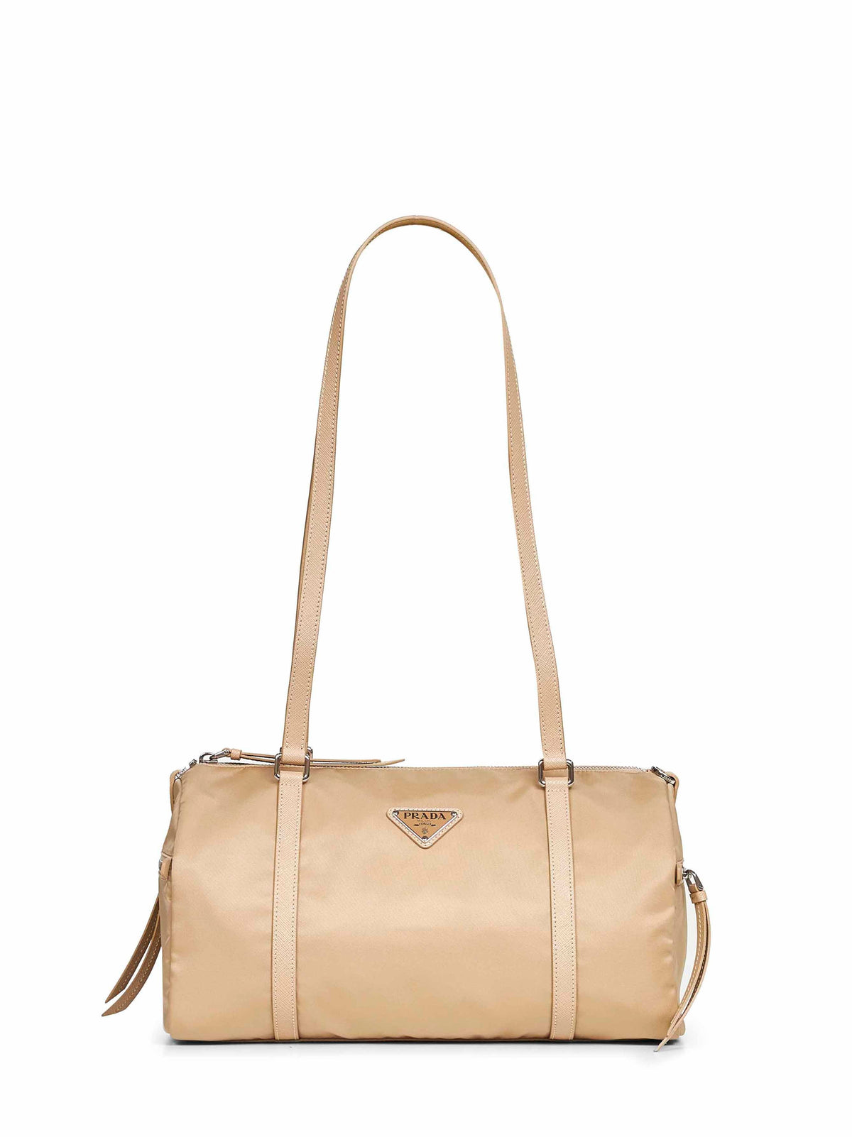 Prada Borse Women Camel Large Duffel Bag
