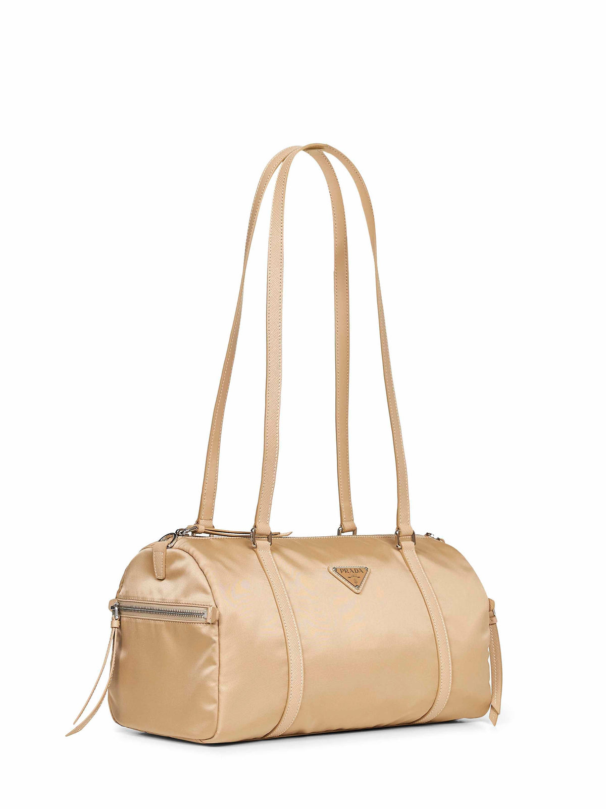 Prada Borse Women Camel Large Duffel Bag