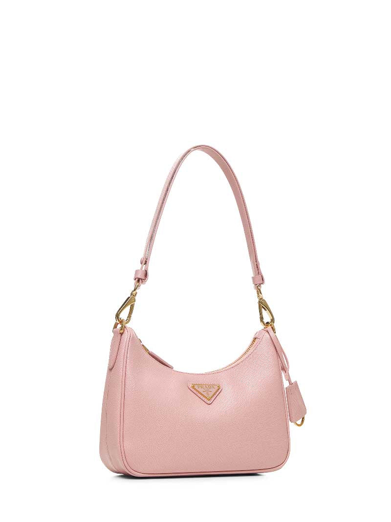 Prada Borse Women Pink Prada Re-Edition Mini Bag