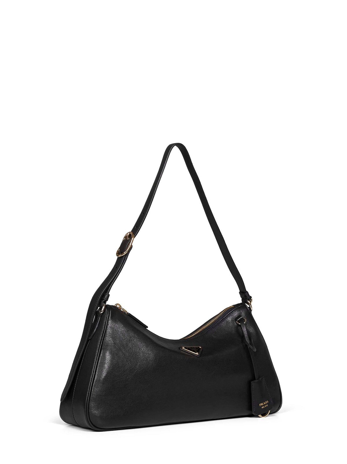 Prada Borse Women Black Prada Aimée Large Shoulder Bag