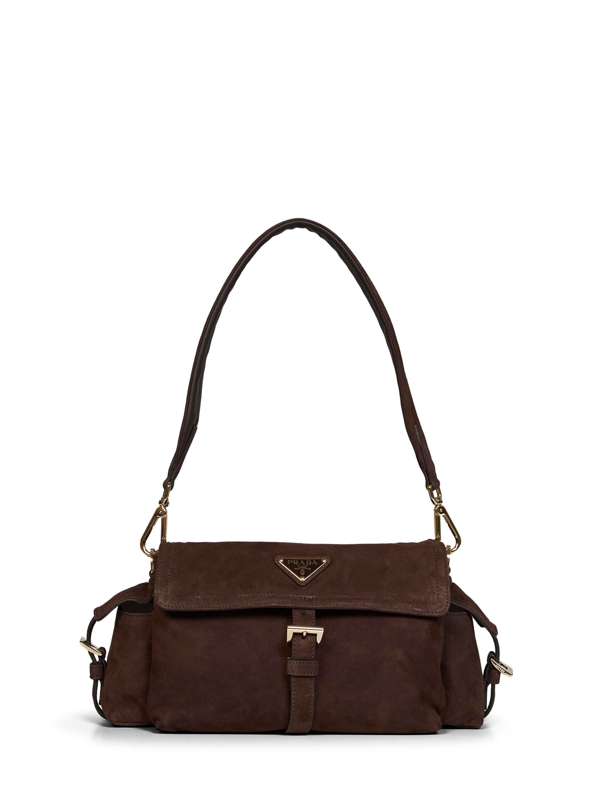 Prada Borse Women Dark Brown Prada Explore Medium Shoulder Bag<Br/>
