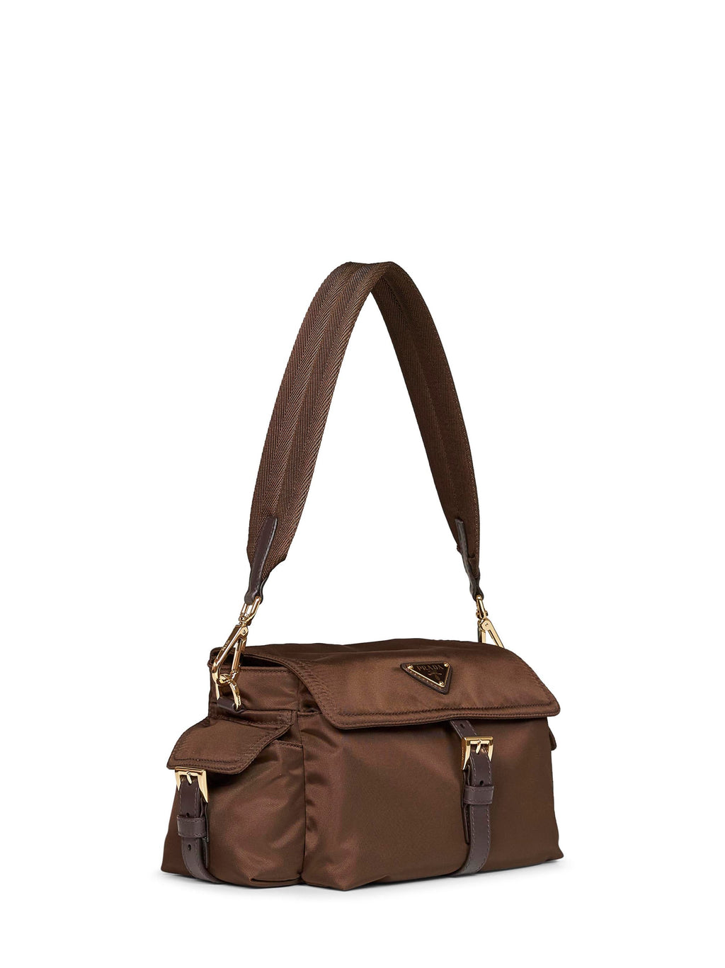 Prada Borse Women Burnt Prada Explore Medium Shoulder Bag<Br/>