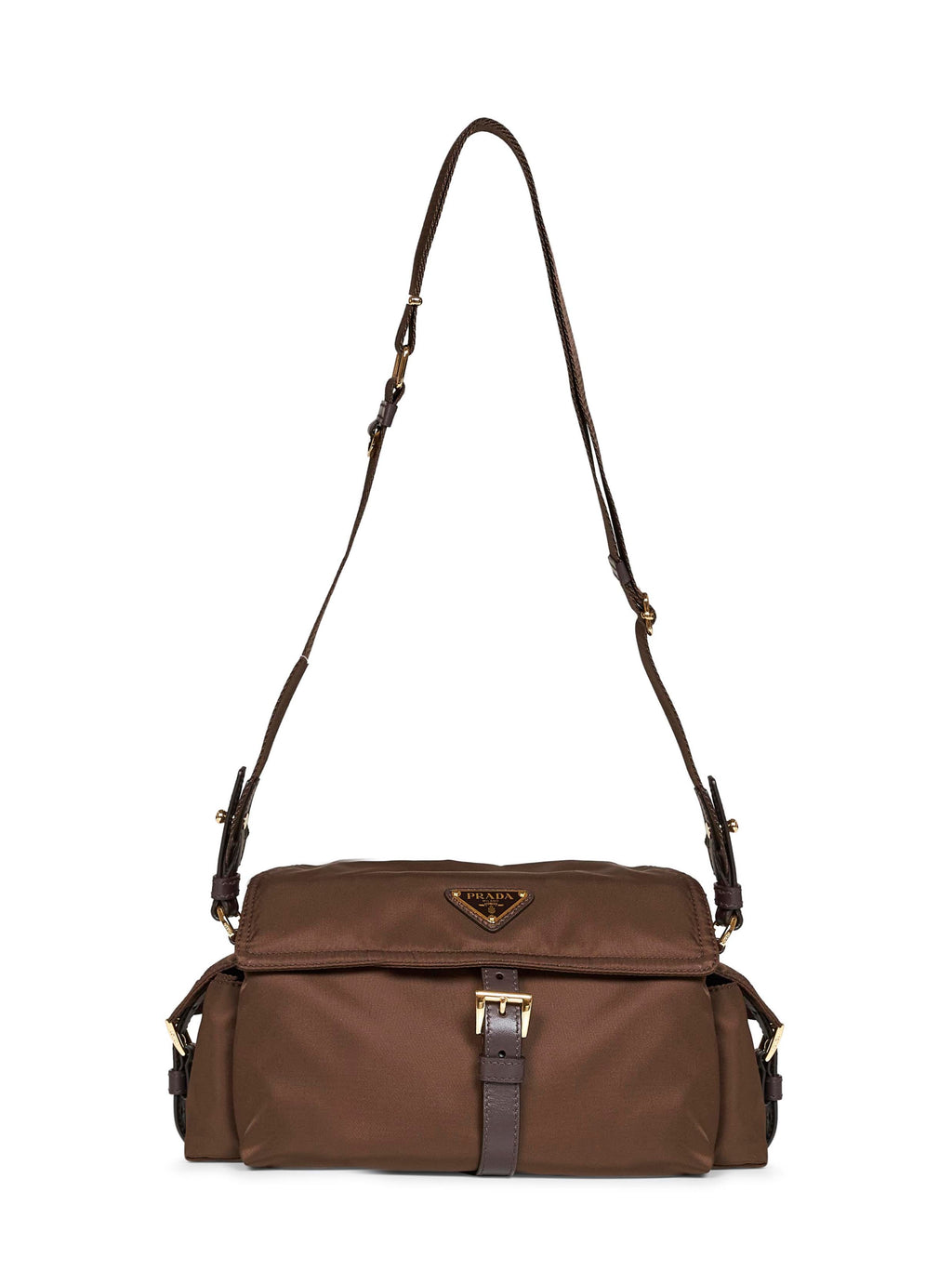 Prada Borse Women Burnt Prada Explore Medium Shoulder Bag<Br/>