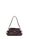 Prada Borse Women Burnt Prada Explore Shoulder Bag