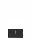 Saint Laurent Women Uptown Pouch In Grain De Poudre Embossed Leather