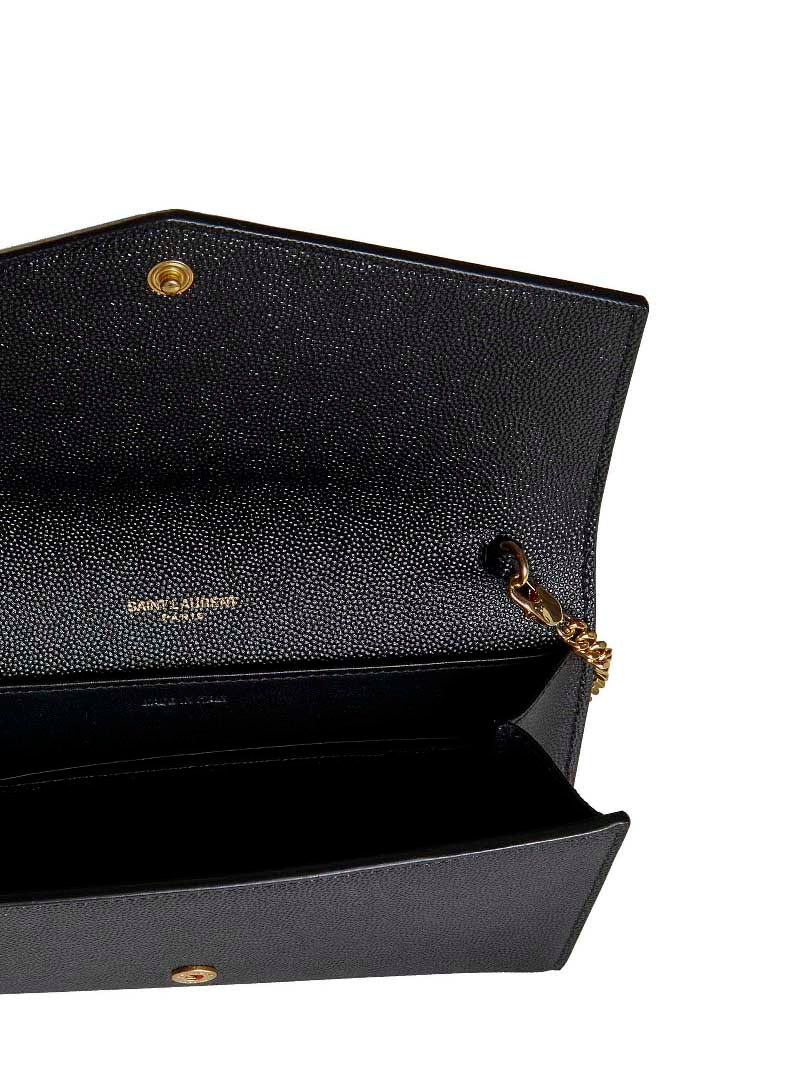 Saint Laurent Women Uptown Leather Chain Wallet Bag By Saint Laurent