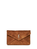 Saint Laurent Women Caramel Cognac Large Cassandre Envelope Clutch