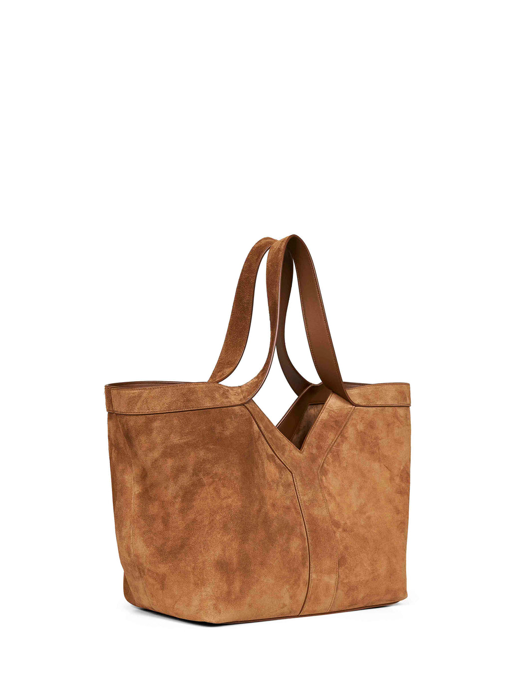 Saint Laurent Women Cognac Y Small Tote Bag