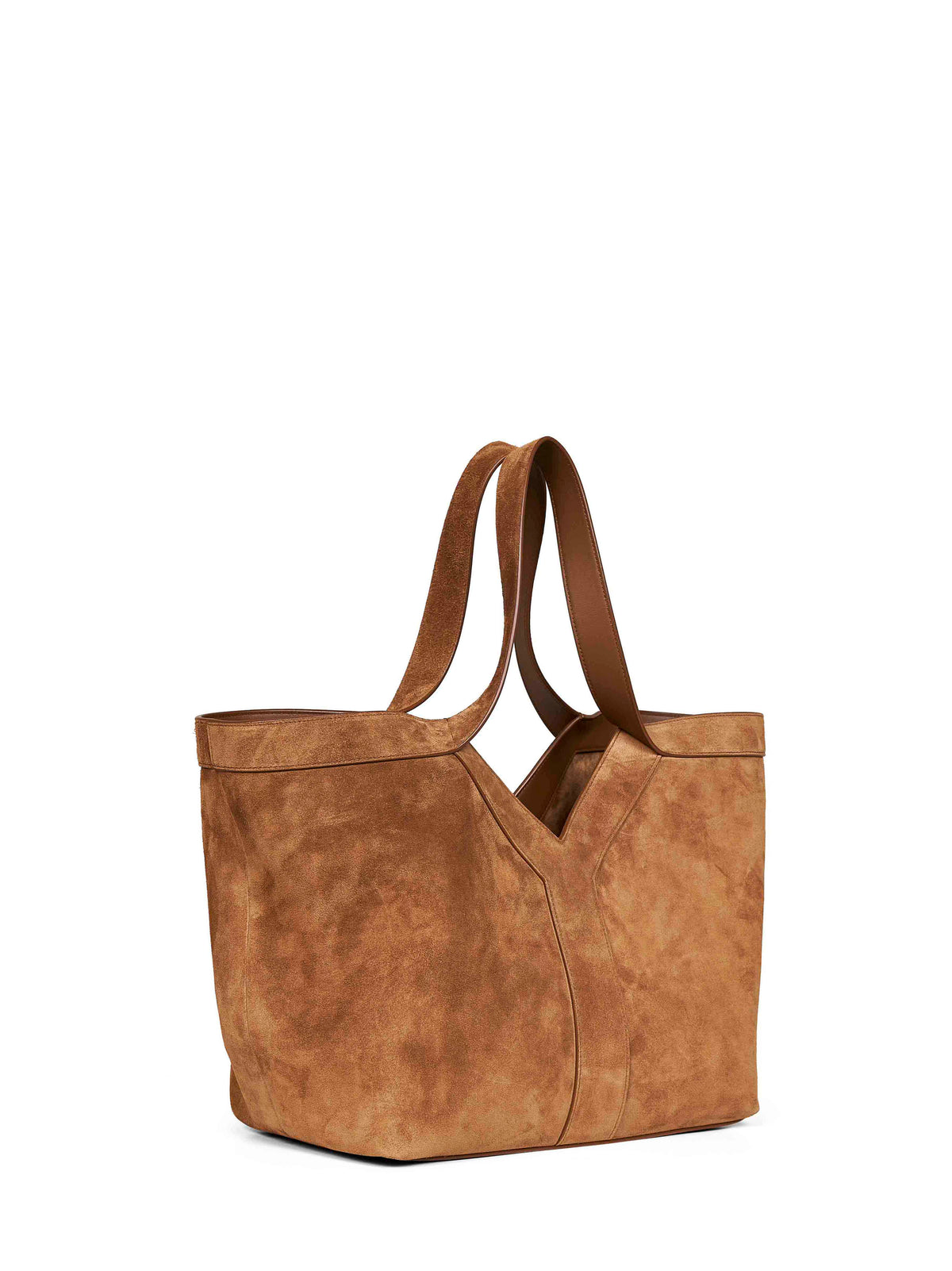 Saint Laurent Women Cognac Y Small Tote Bag