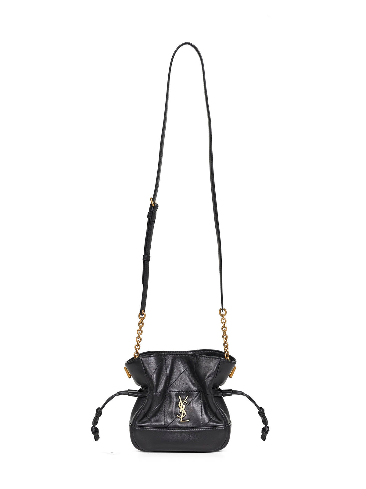 Saint Laurent Women Black Jamie Mini Shoulder Pouch