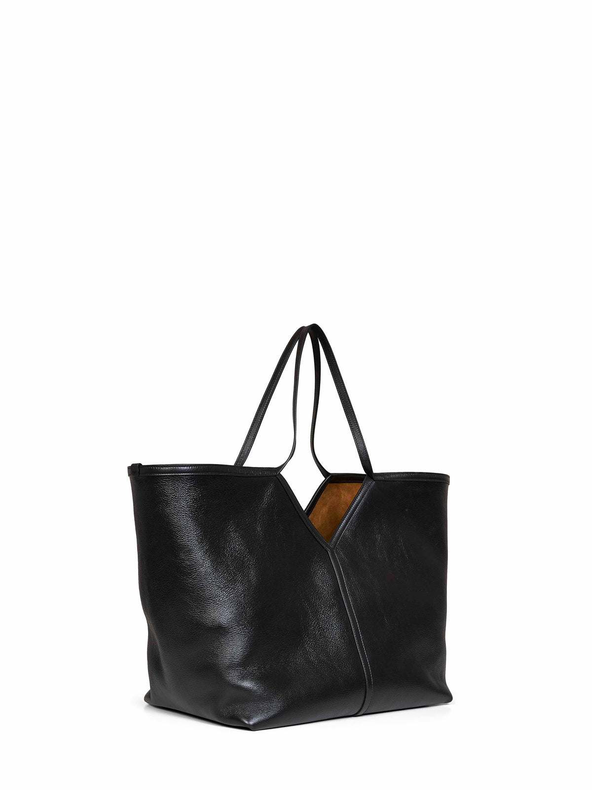 Saint Laurent Women Black Small Y Tote Bag