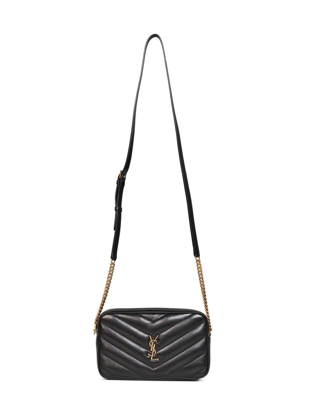 Saint Laurent Women Black Loulou Camera Bag