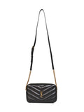 Saint Laurent Women Black Loulou Camera Bag