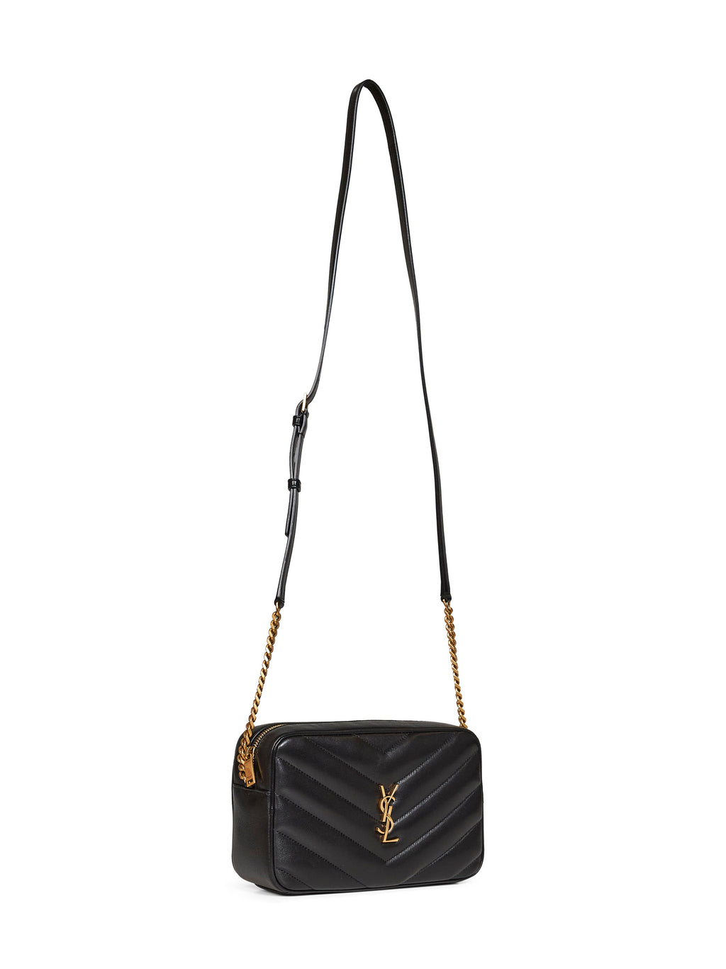 Saint Laurent Women Black Loulou Camera Bag