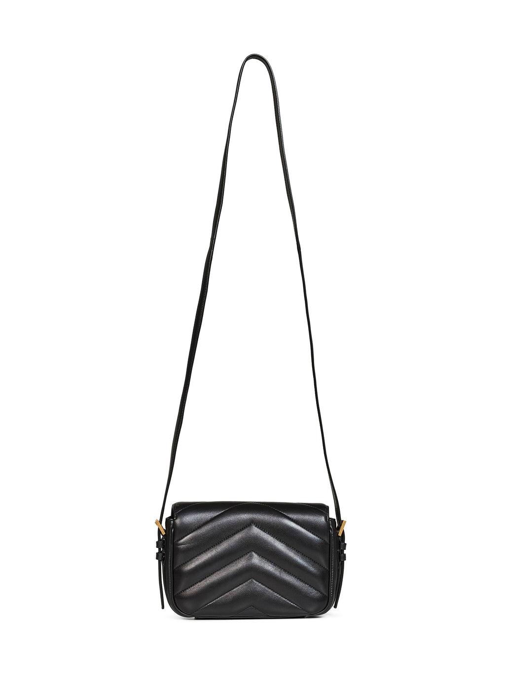 Saint Laurent Women Black Loulou Toy Crossbody Bag