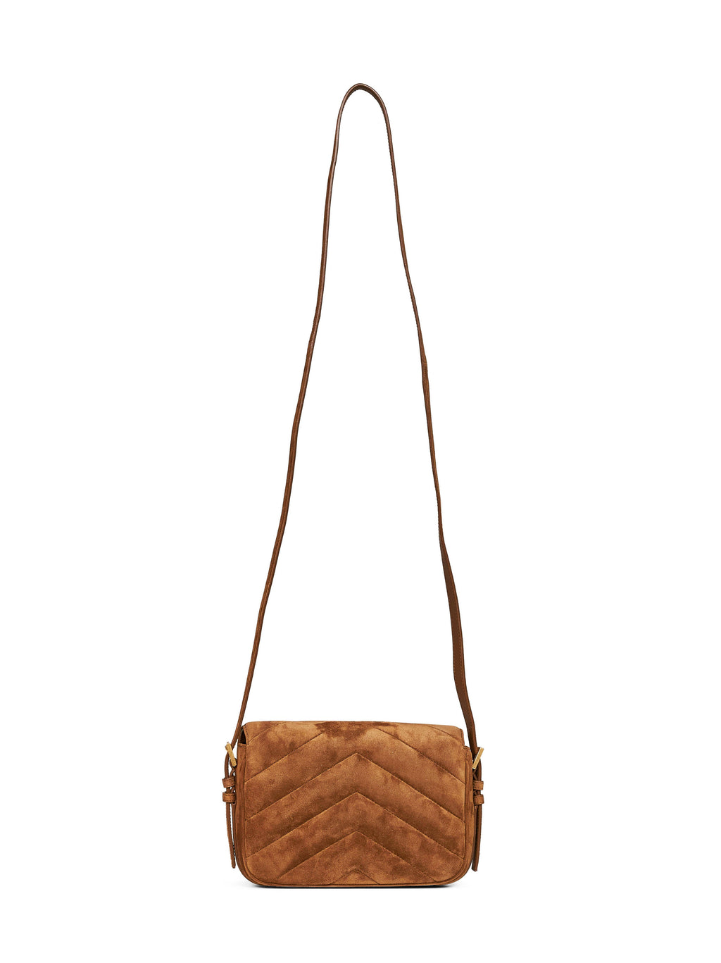 Saint Laurent Women Caramel Cognac Loulou Toy Crossbody Bag