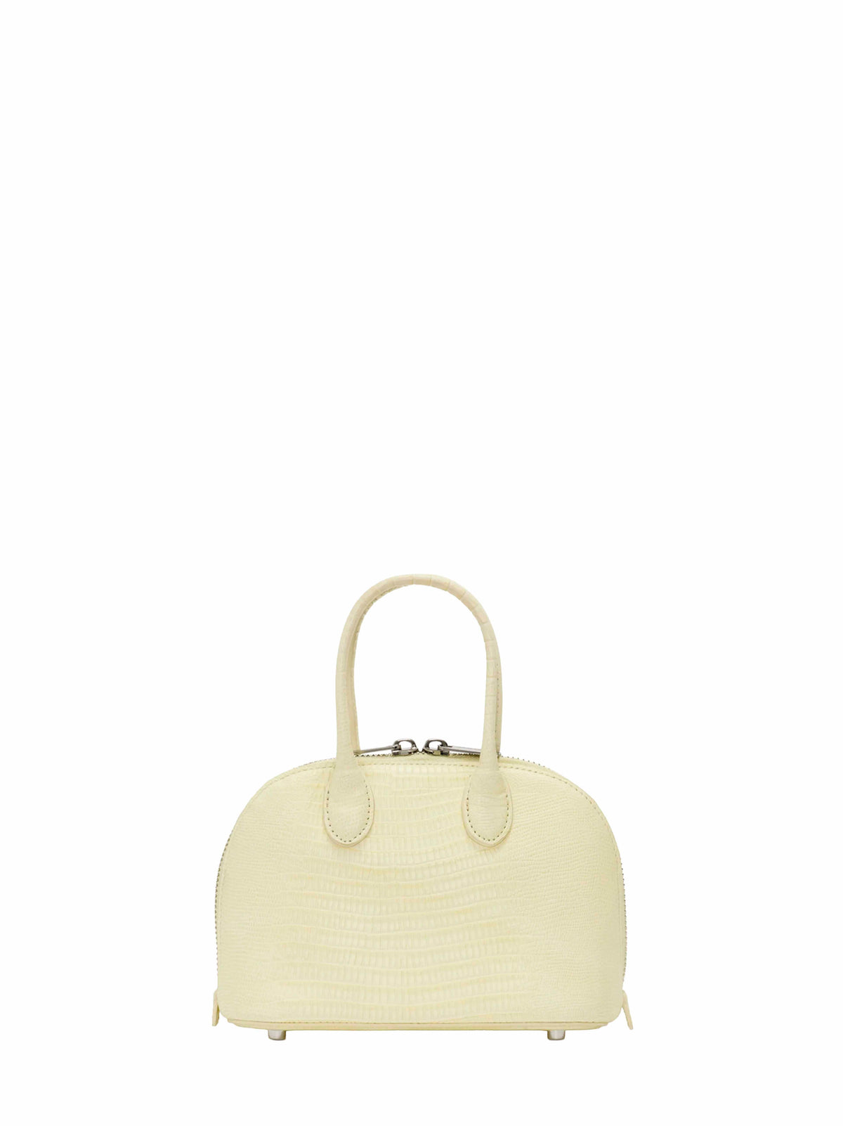 Self Portrait Women Yellow Mini Bag With Shoulder Strap And Charms