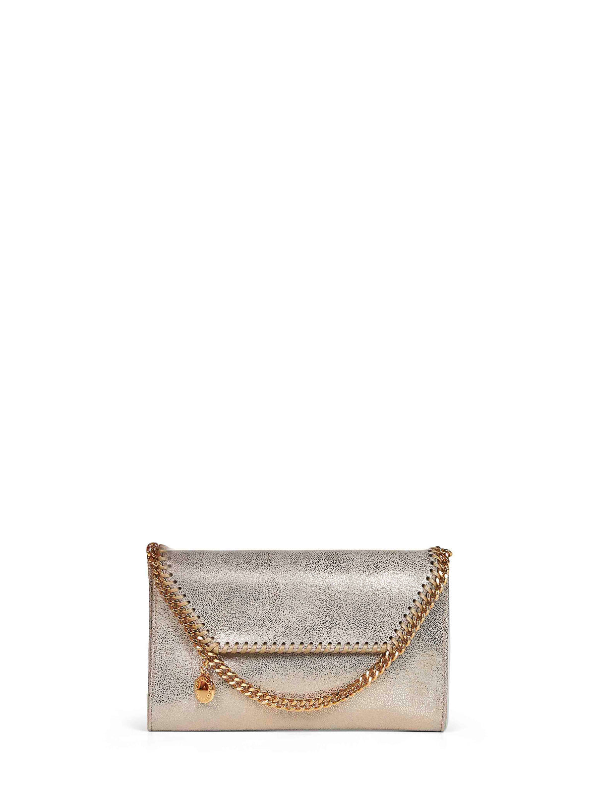 Stella Mccartney Women Pyrite Falabella Wallet Crossbody Bag