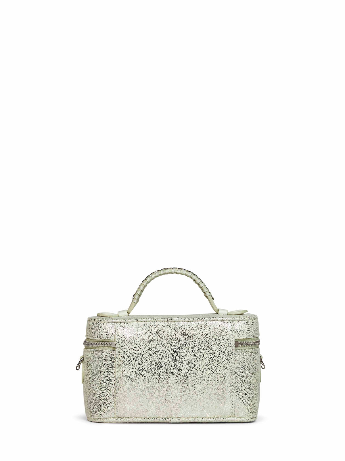 Stella Mccartney Women Light Lime Falabella Vanity Case Bag
