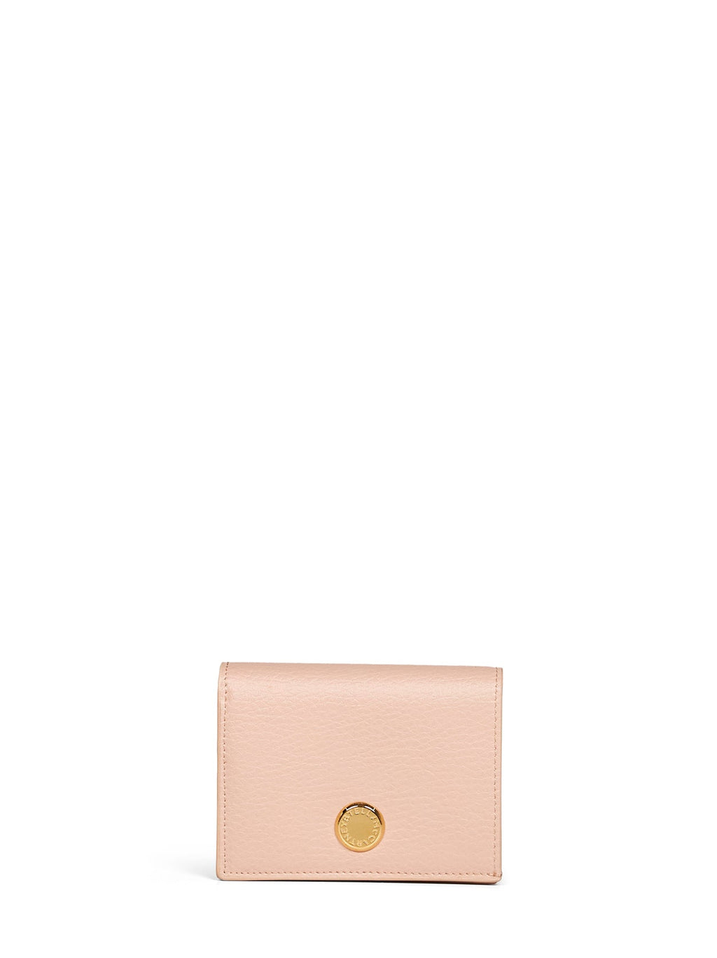 Stella Mccartney Women Blush Pink Logo Bi-Fold Wallet