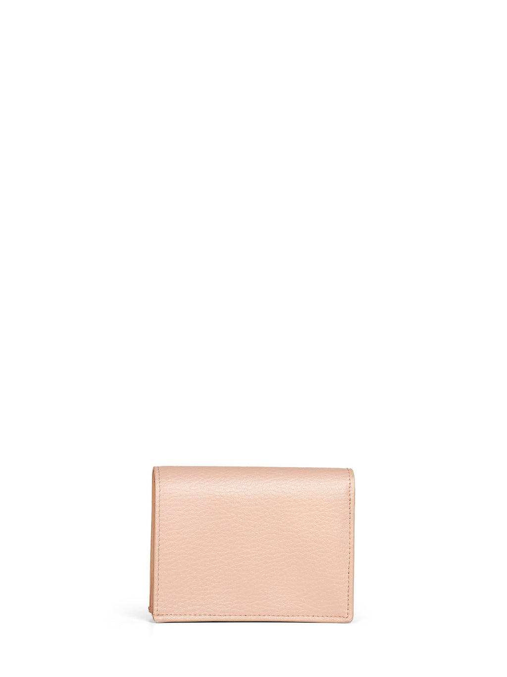 Stella Mccartney Women Blush Pink Logo Bi-Fold Wallet