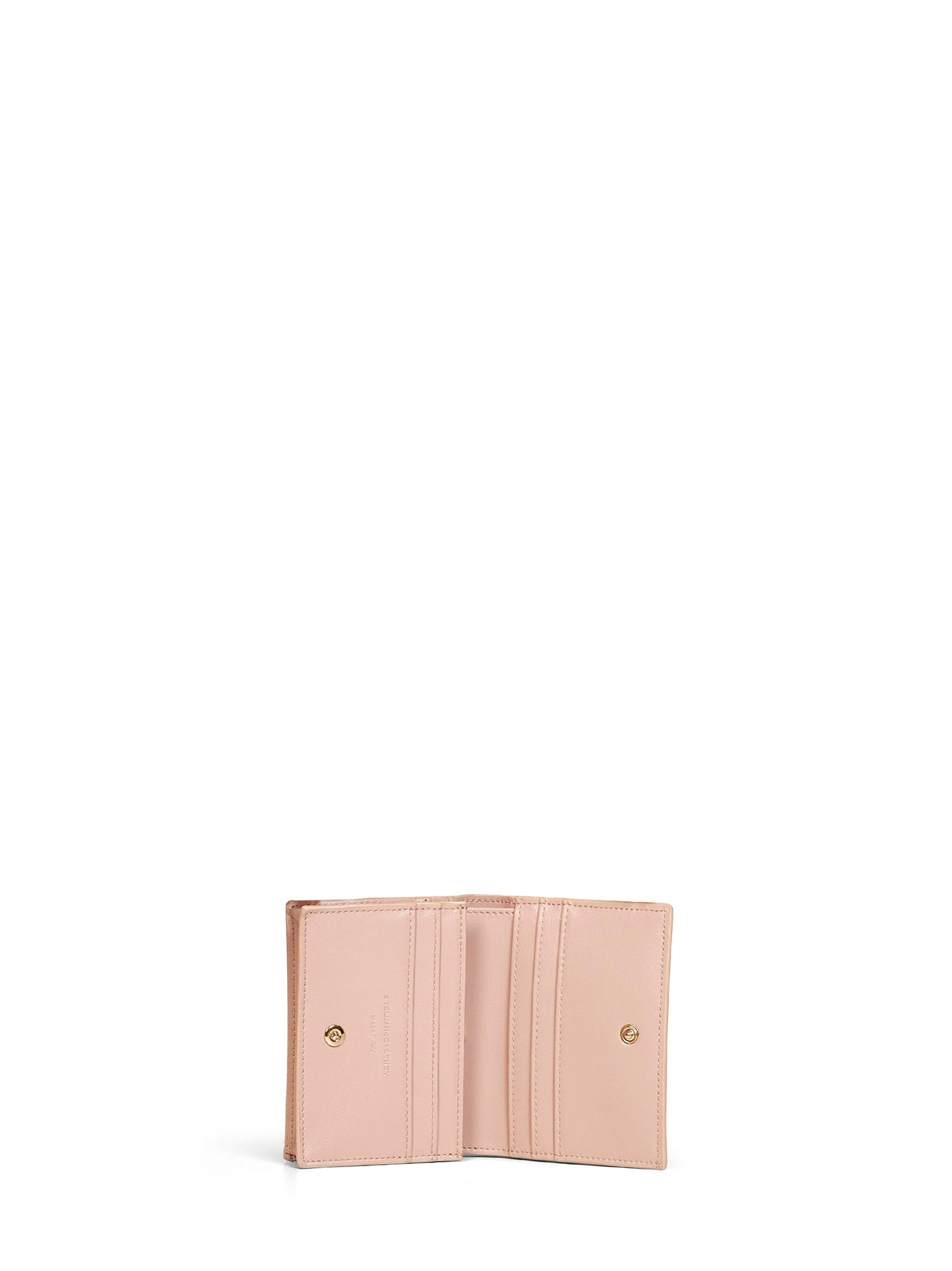 Stella Mccartney Women Blush Pink Logo Bi-Fold Wallet