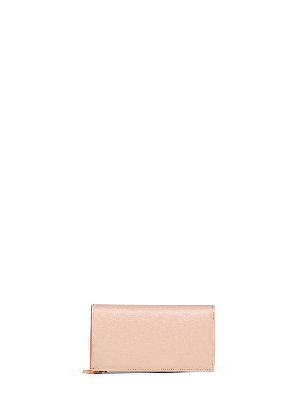 Stella Mccartney Women Blush Pink Logo Vertical Tri-Fold Wallet