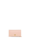Stella Mccartney Women Blush Pink Logo Vertical Tri-Fold Wallet