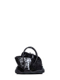 The Attico Women Black "La Passeggiata Mini" Top Handle Bag